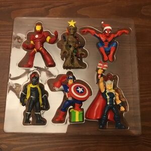 Set Marvel Ornaments